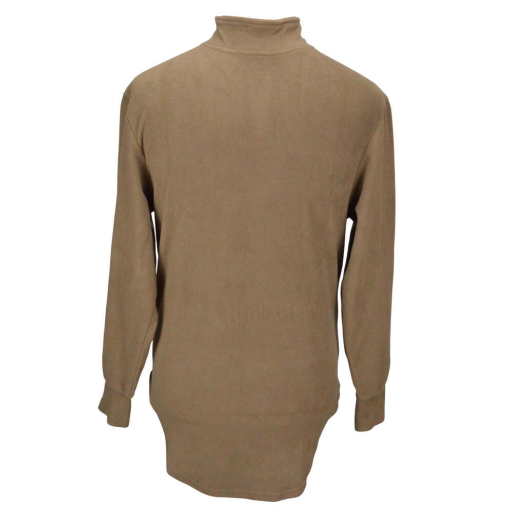 British Army Thermal Fleece Combat Undershirt 160/80 Small Short Olive Base - Picture 5 of 6